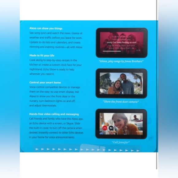 Echo Show 5 (1st Gen, 2019 release) -- Smart display with Alexa – stay connected - Picture 3 of 17